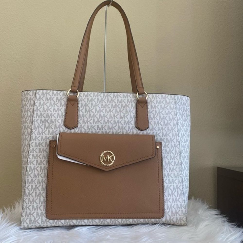 Michael Kors large Joey shoulder open top tote bag